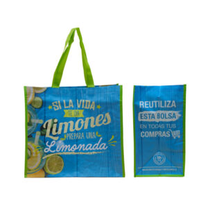 Bolsa Laminada Limonada 43X39X23