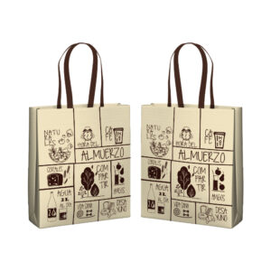 Bolsa TNT Alimentos 27x29x12