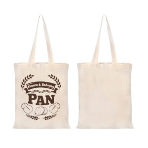 Bolsa de Algodón Pan Fresco y Sabroso 38x42
